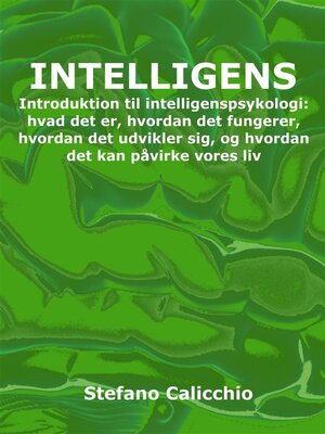 cover image of Intelligens